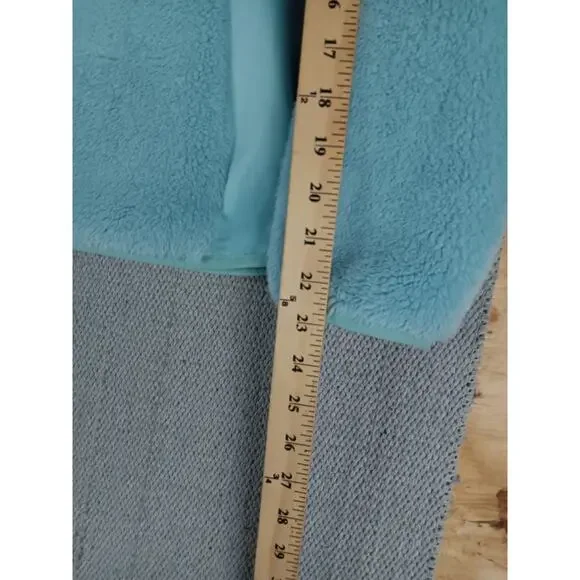 Columbia Benton Springs Fleece Performance Jacket Womens Medium Light Teal Blue - Picture 10 of 11